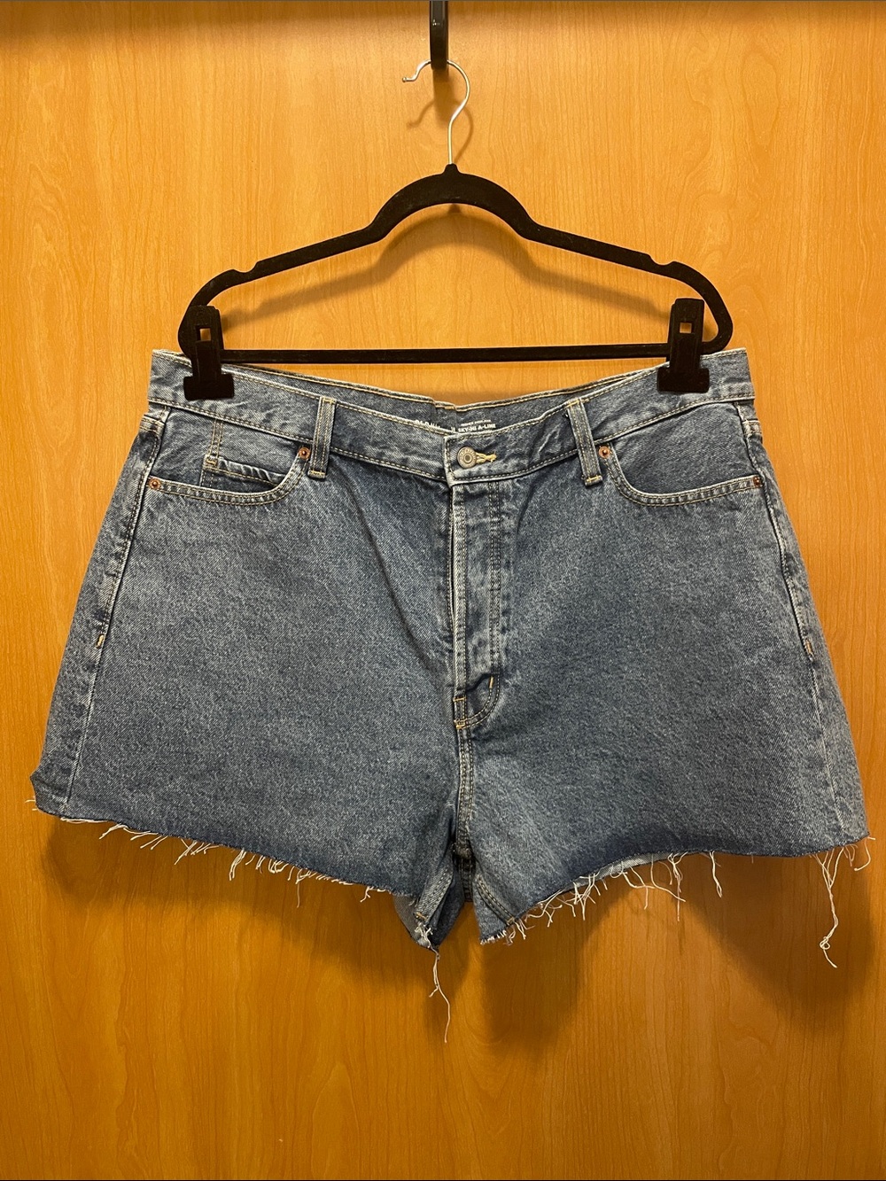 Old Navy Sky-High A-Line Denim Shorts